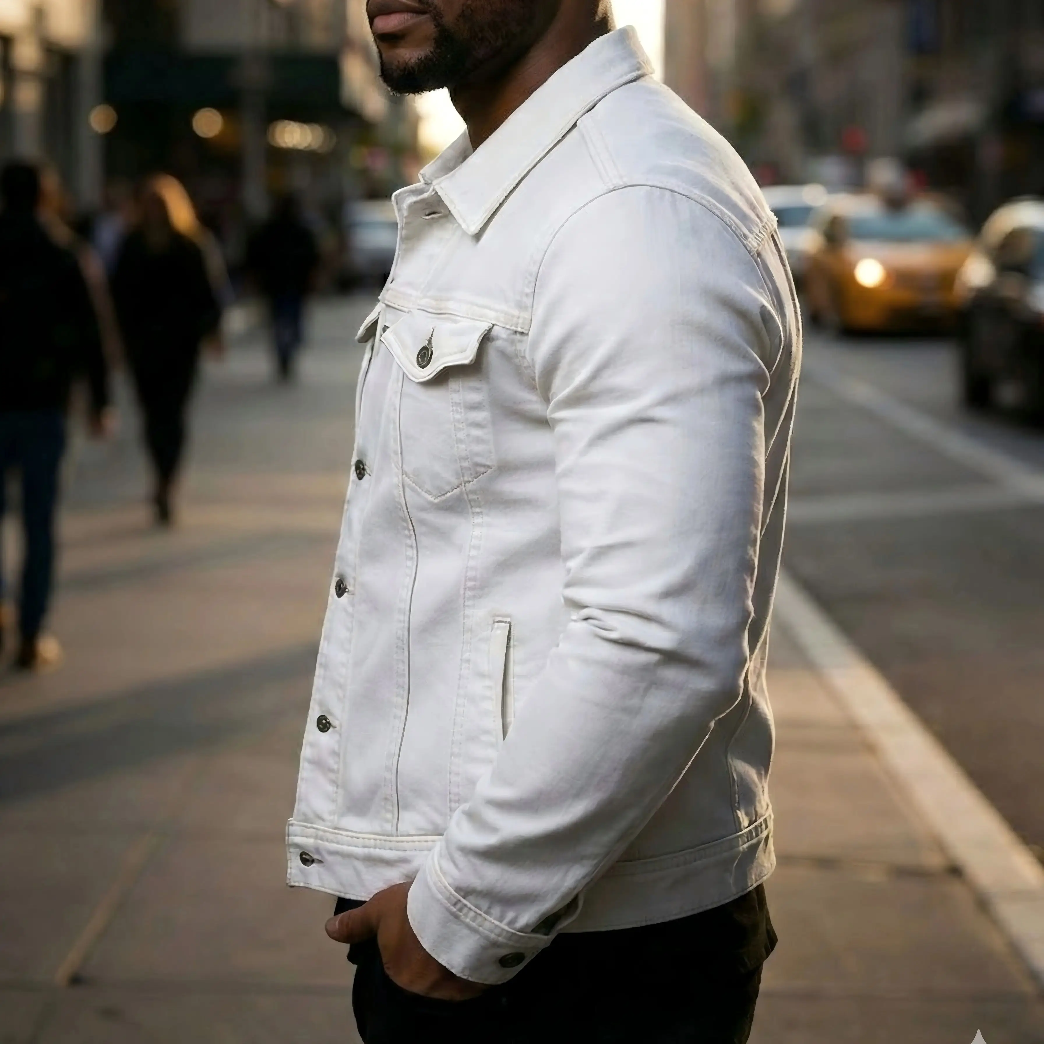 

Мужские джинсовые куртки в стиле хип-хоп, уличная одежда, повседневные хлопковые классические приталенные джинсовые куртки, брендовая одежда для мужчин, ковбойская куртка, Ropa Para Hombre