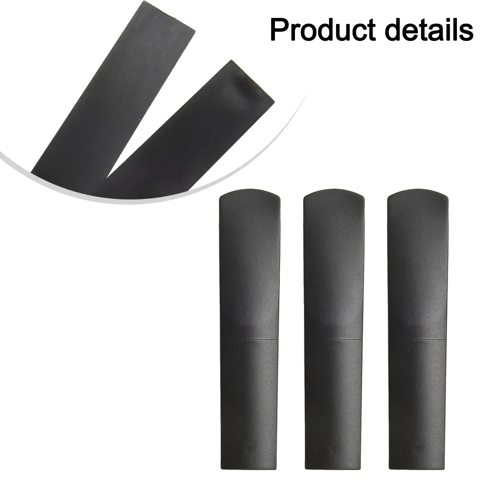 3pcs Saxophone Reeds Resin Plastic Saxophone Reeds Parts For Clarinet Soprano Alto Tenor Sax Wind Accessories Musical Instrument