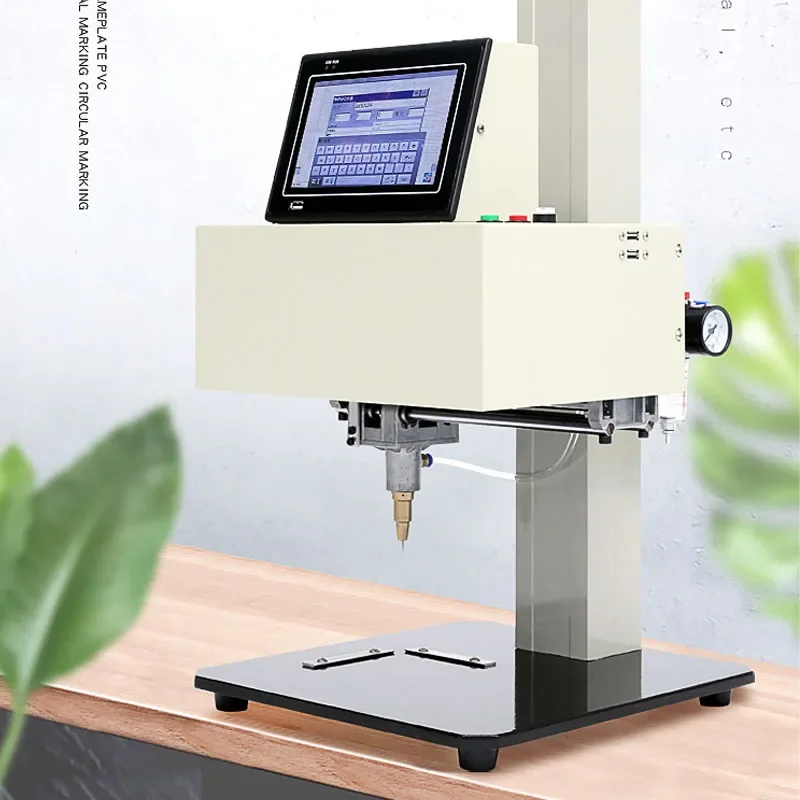

Power Tools New Engraving Machine Small Automatic Metal Pneumatic Marking Computer Desktop Engraving Machine Stainless Steel Cod