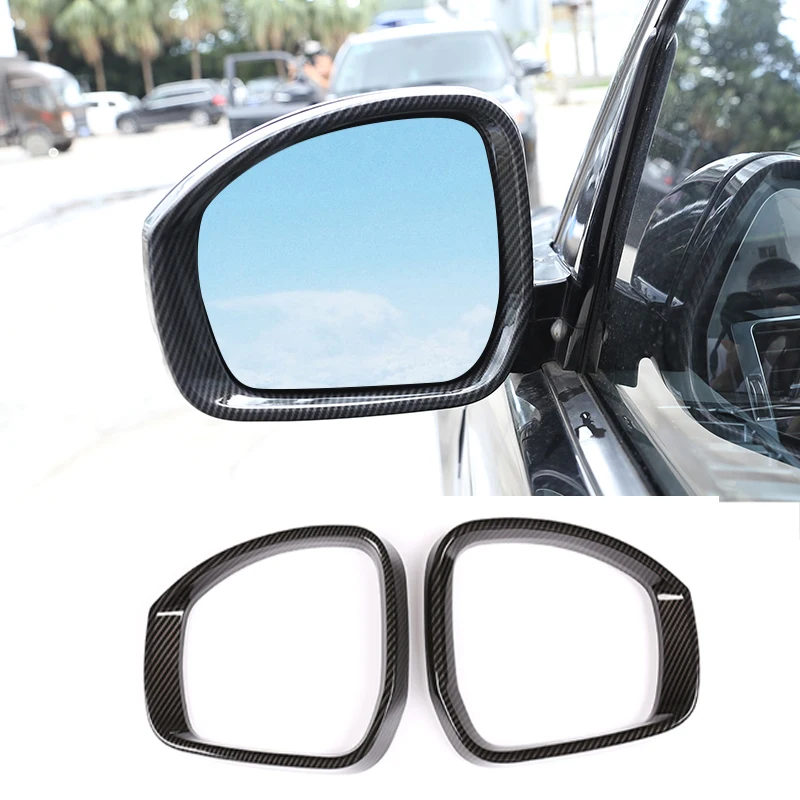 

Car Rearview Rain Visor Frame Trims for Land Rover Discovery 4 2009 2010 2011 2012 2013 2014 2015 2016 Kit Accessories Auto