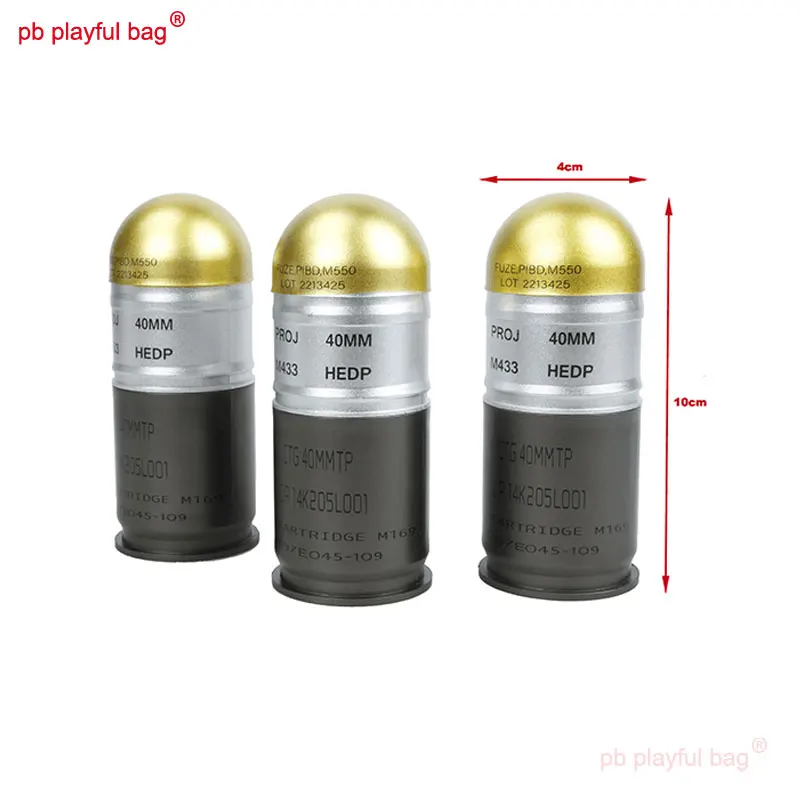 Outdoor Sports M433 Toy Grenade Decorative Storage Boxed CS Game Accessories COS model Props Model kids Gifts QG338