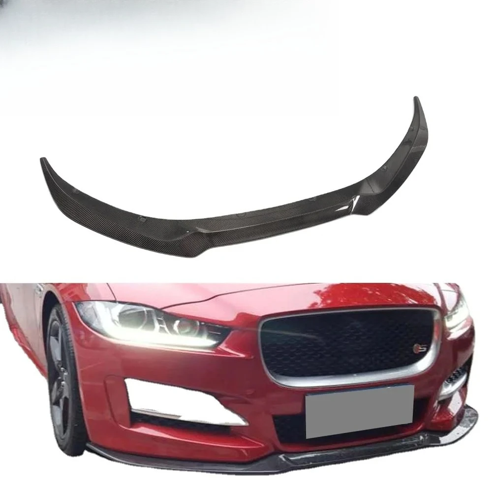 

Carbon Fiber Front Bumper Chin Lip Spoiler for Jaguar XE 2015 2016