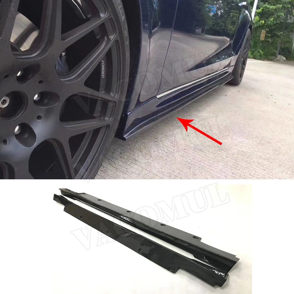 

Защитные накладки VACOMUL из карбона на пороги и боковые юбки для Tesla Model S Sedan 4-дверный 70D 85D P100D 2016 2017
