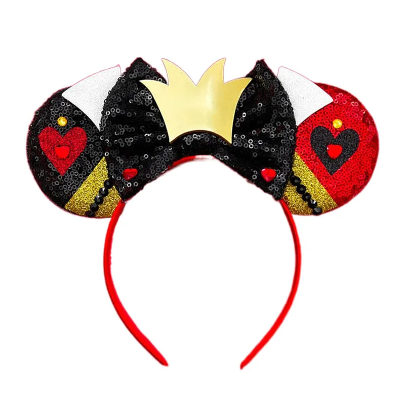 Newest Mickey Mouse Ears Headband Cartoon Sequins 5\