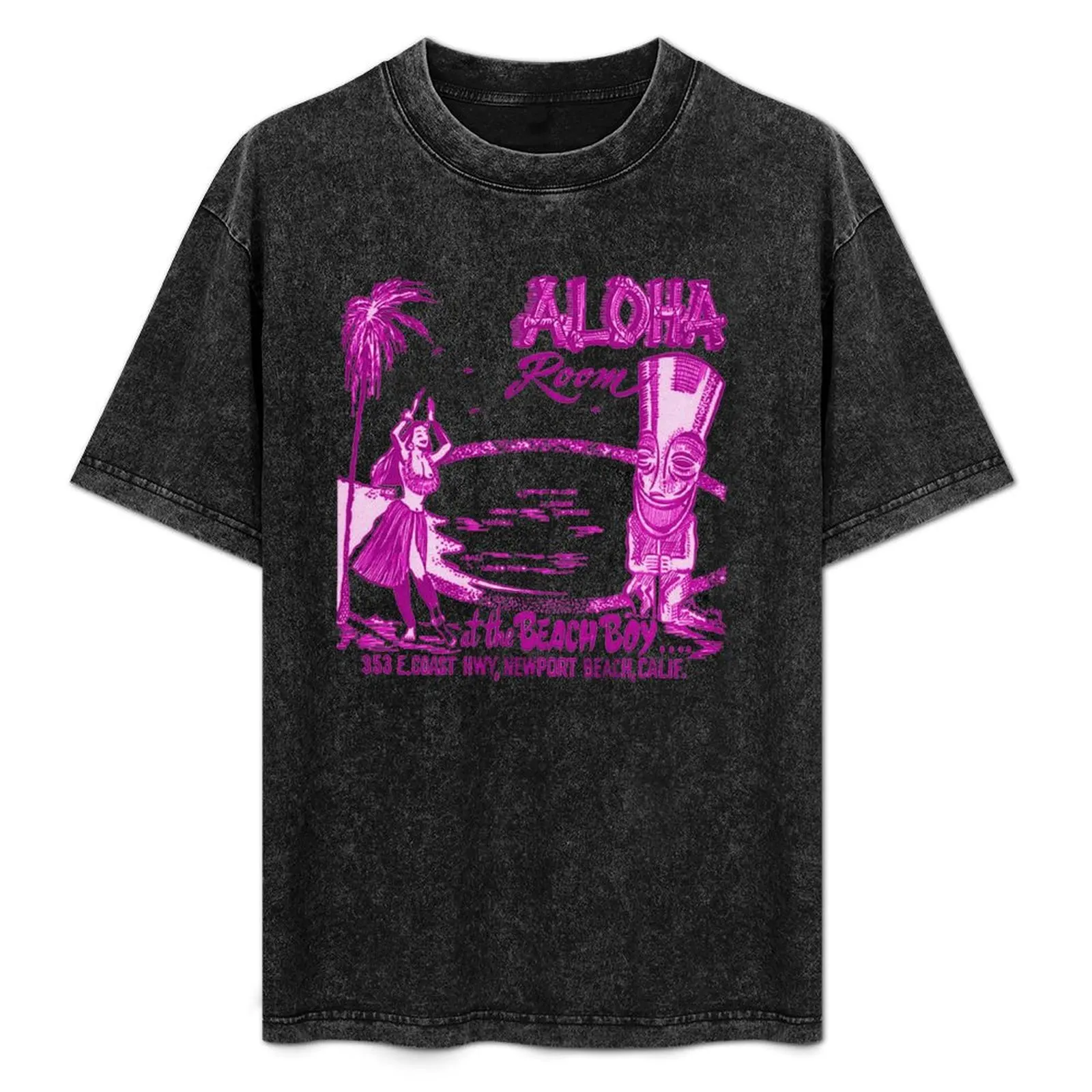

Aloha Room Tiki Hawaiian T-Shirt blanks anime tshirt Funny t-shirt clothing for men