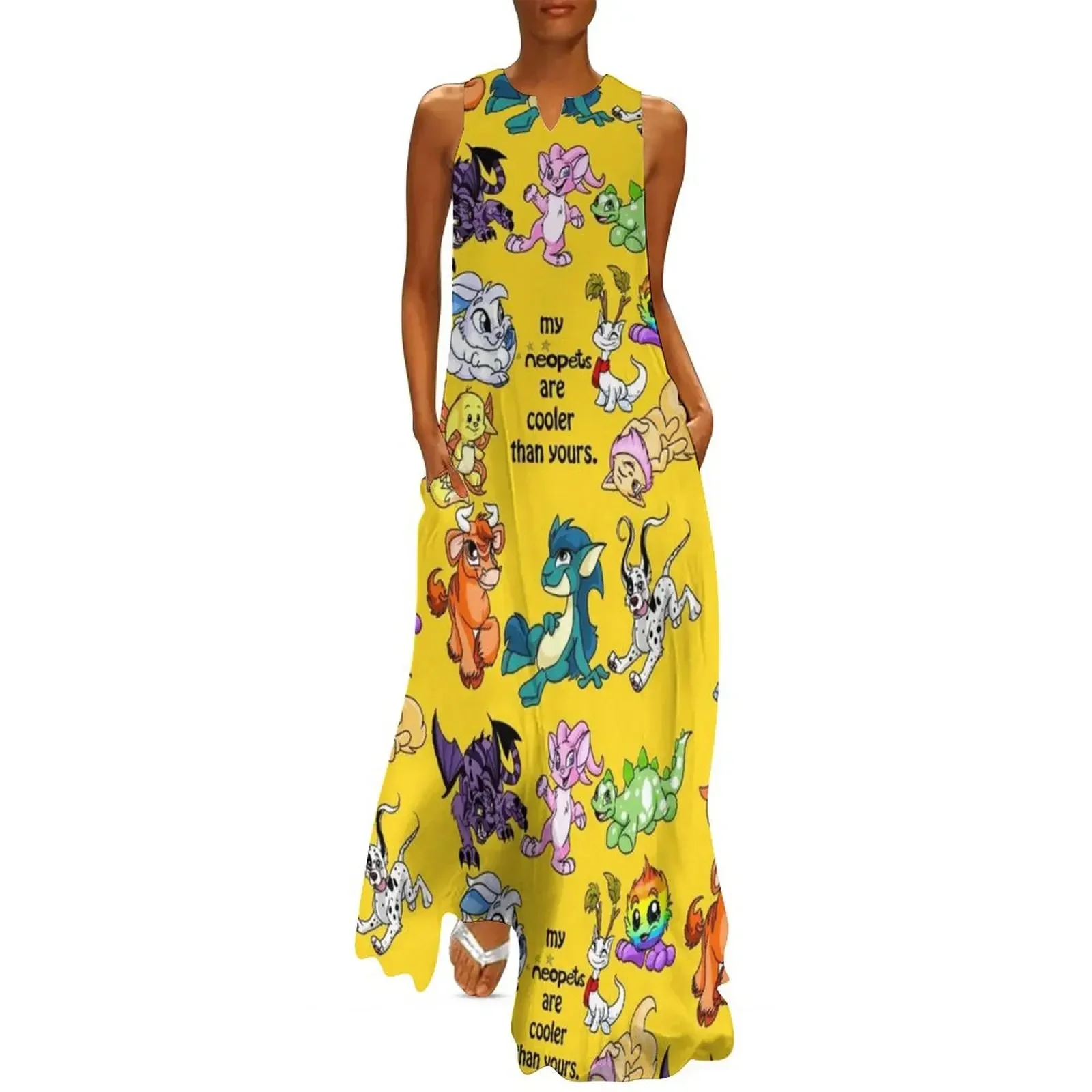

My Neopets Are Cooler than yours. Long Dress festival outfit women elegant women's sets dresses for women Dress