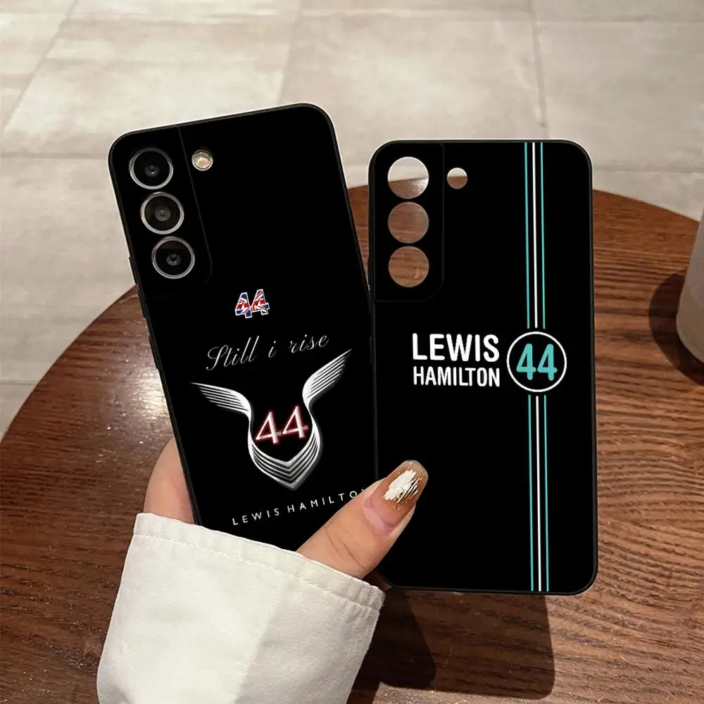 F1 Formula Lewis Hamiltons 44 Phone Case For Samsung S24 Ultra S23 Fe S22 S20 S21 Plus Galaxy A54 A34 A24 A53 Note 20 Cover