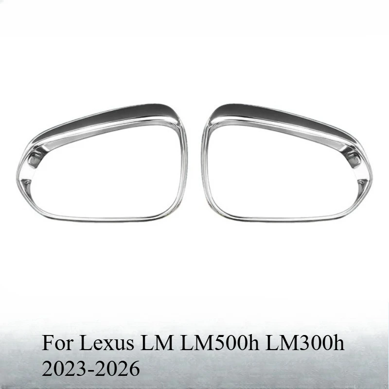 

Для Lexus LM 2023-2026: Защита от дождя для боковых зеркал, дефлекторы окон для LM500h, LM300h, накладки из ABS-хрома, защита от дождя