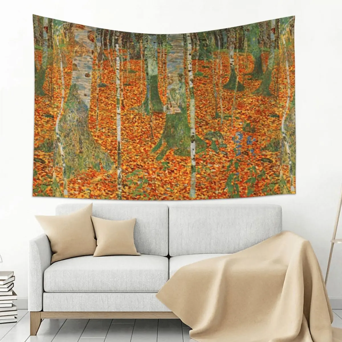 

Forest Scene - Gustav Klimt Tapestry