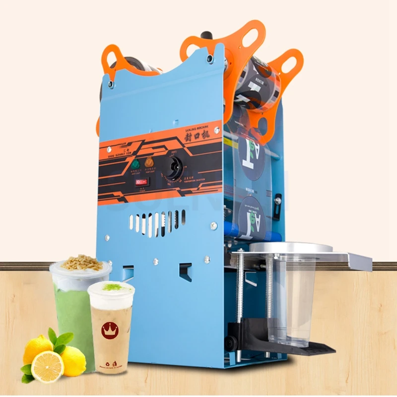 Commercial Cup Sealing Machine Manual Pressure Sealing Machine Beverage Cup Sealer Milk tea Seal machine Boba Tea Machine