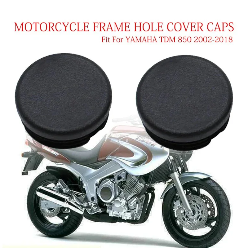 

Motorcycle Accessories Frame Hole Cover Caps TDM850 Plug Decorative Frame Cap Fit For YAMAHA TDM 850 2002-2018 Modified Parts