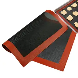 Silicone Baking Mat Food Grade Silicone Grill Heat Resistant Oven Baking Silicone Mat Baking Tray Baking Net Baking Kitchen Tool