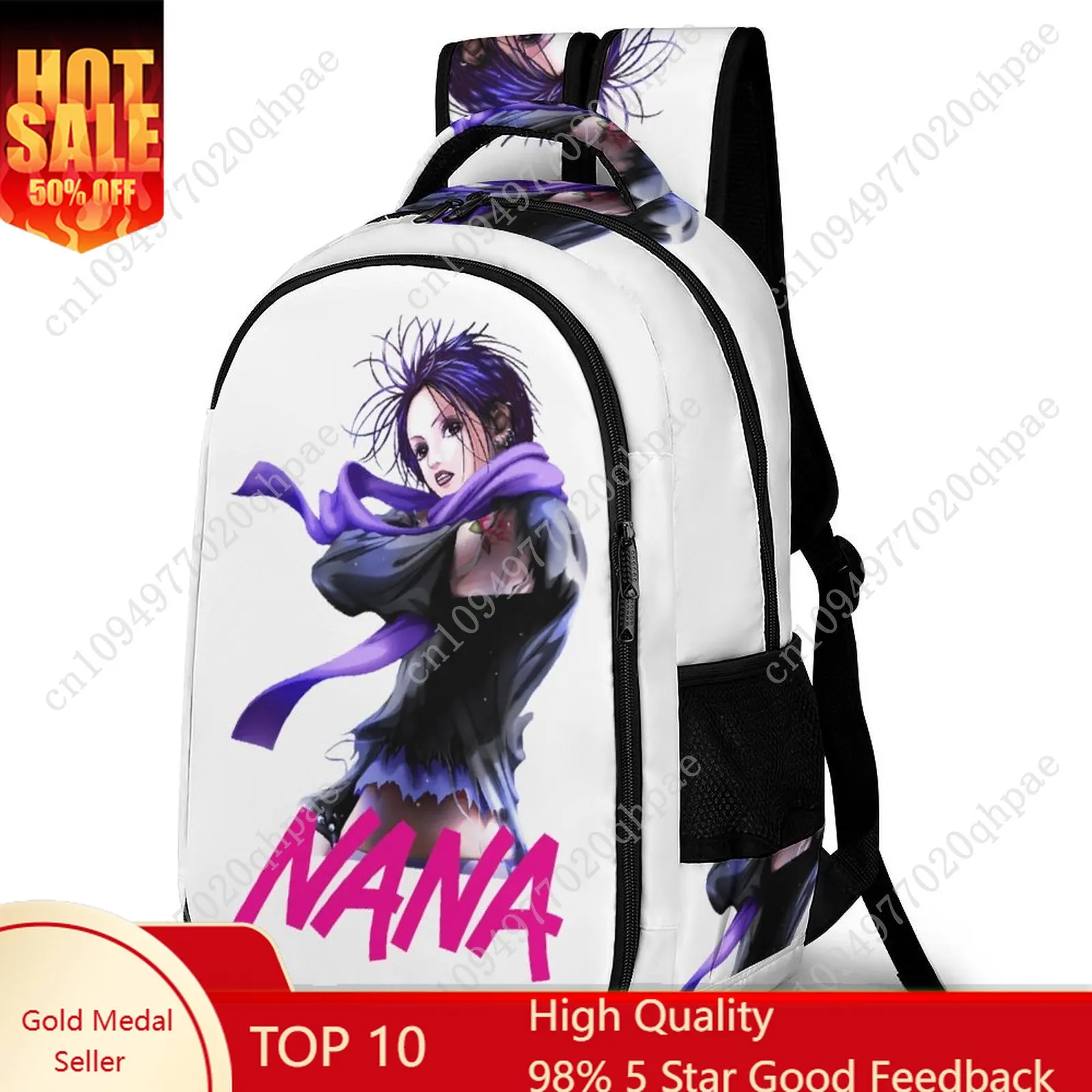 

NANA Kids School Backpack for Boys Girls High Quality Travel Business Daypack Capacity Pocket Customizable Personalized Gift