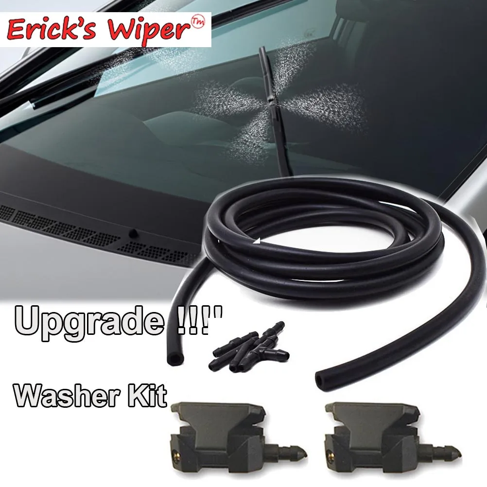 Erick\'s Wiper Front Washer Nozzle Jets 4 Way Check Valve Tube Pipe For Mercedes Benz Vito 638 639 W638 W639 W447 Viano Sprinter