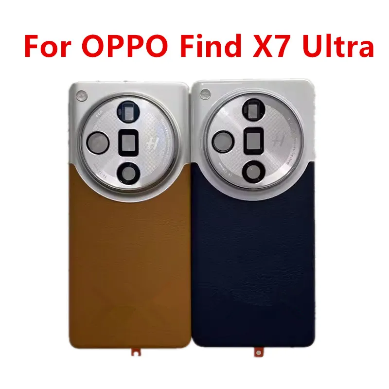 X7Ultra Housing For OPPO Find X7 Ultra Battery Back Cover Repair Replace Door Phone Rear Case + Camera Lens PHY110 PHY120