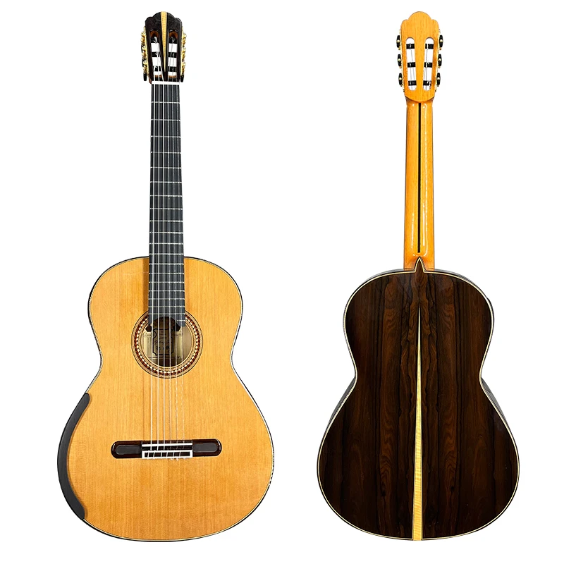 Yulong Guo China Master Grade Double Top Concert Classical Guitar From China Aiersi Guitar