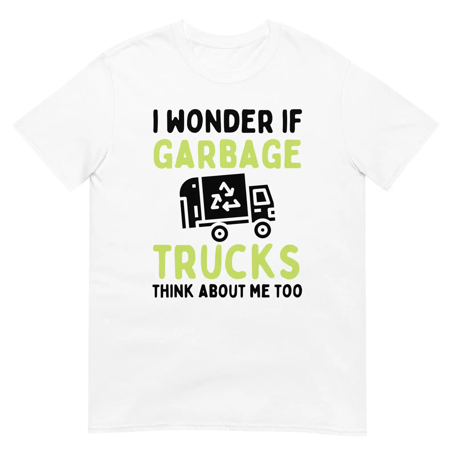 Garbage Trucks Funny Unisex T-Shirt Recycle Earth Day Tee