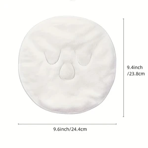 Wiederverwendbare heiße und kalte Kompress -Gesichttuchmasken, Feuchtigkeitscreme mit Gesichtsbehälter, Hautpflege, weich, glatt 8 Hauptverkäufe des Farbgesichtsschutzes - №8