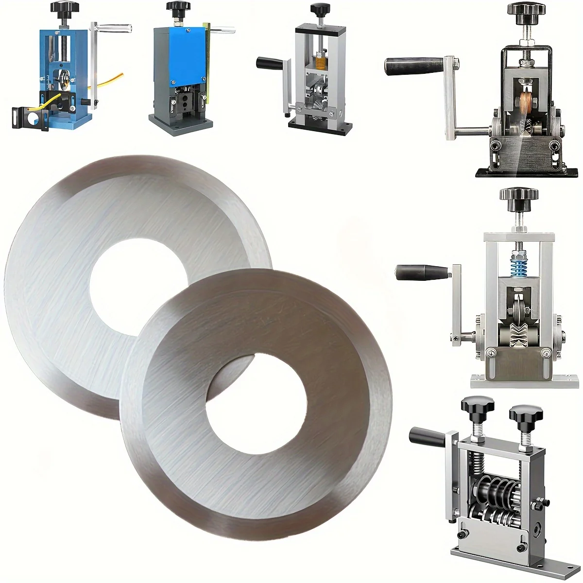 

Blade Replacement for Hand Crank Drill Powered Wire Stripping Machine Manual Wire Stripper for Scrap Copper Stripping Diameter