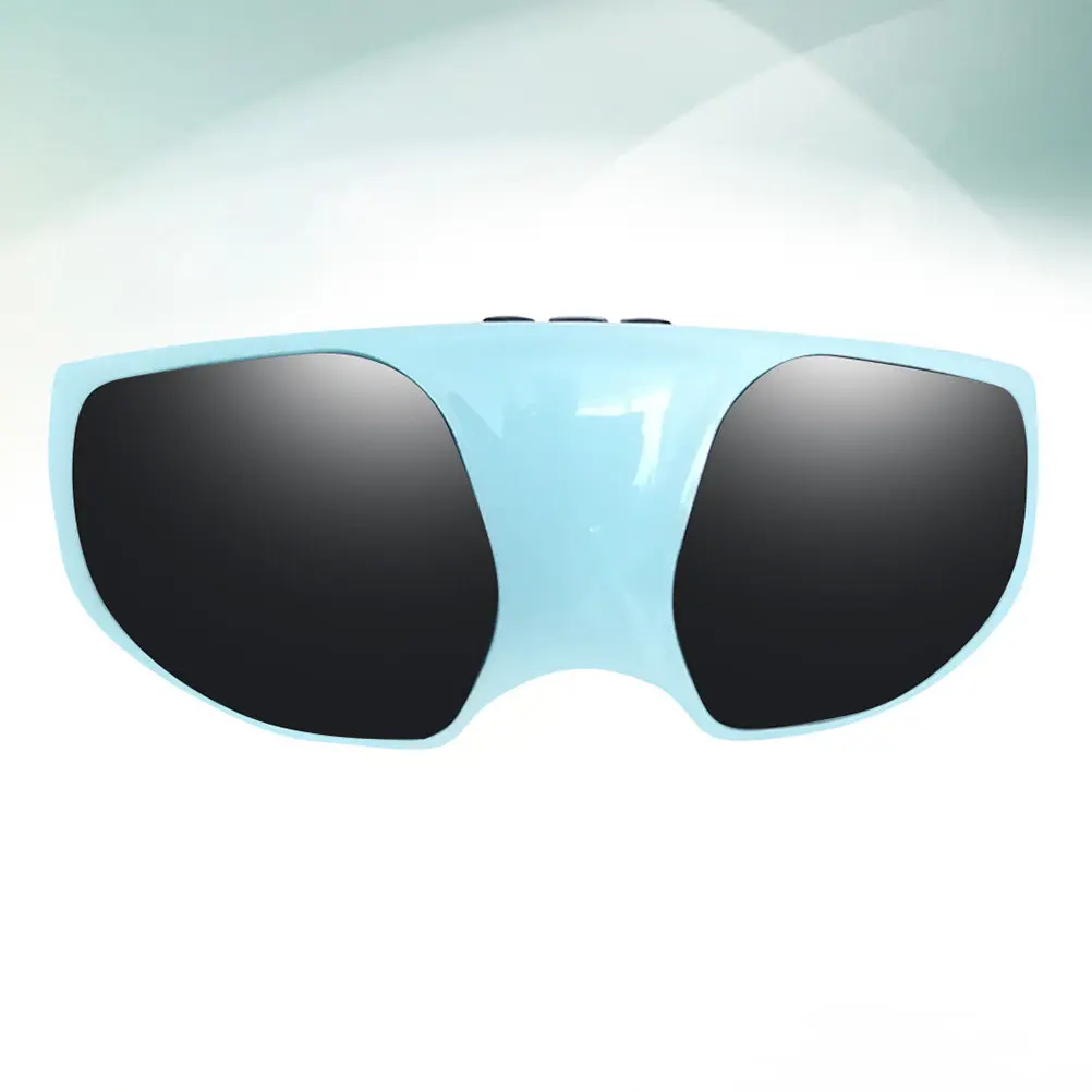

Electric Eye Massager Blue Adjustable Vibration Glasses For Eye Fatigue Relief Stress Reduction Micro Circulation Therapy