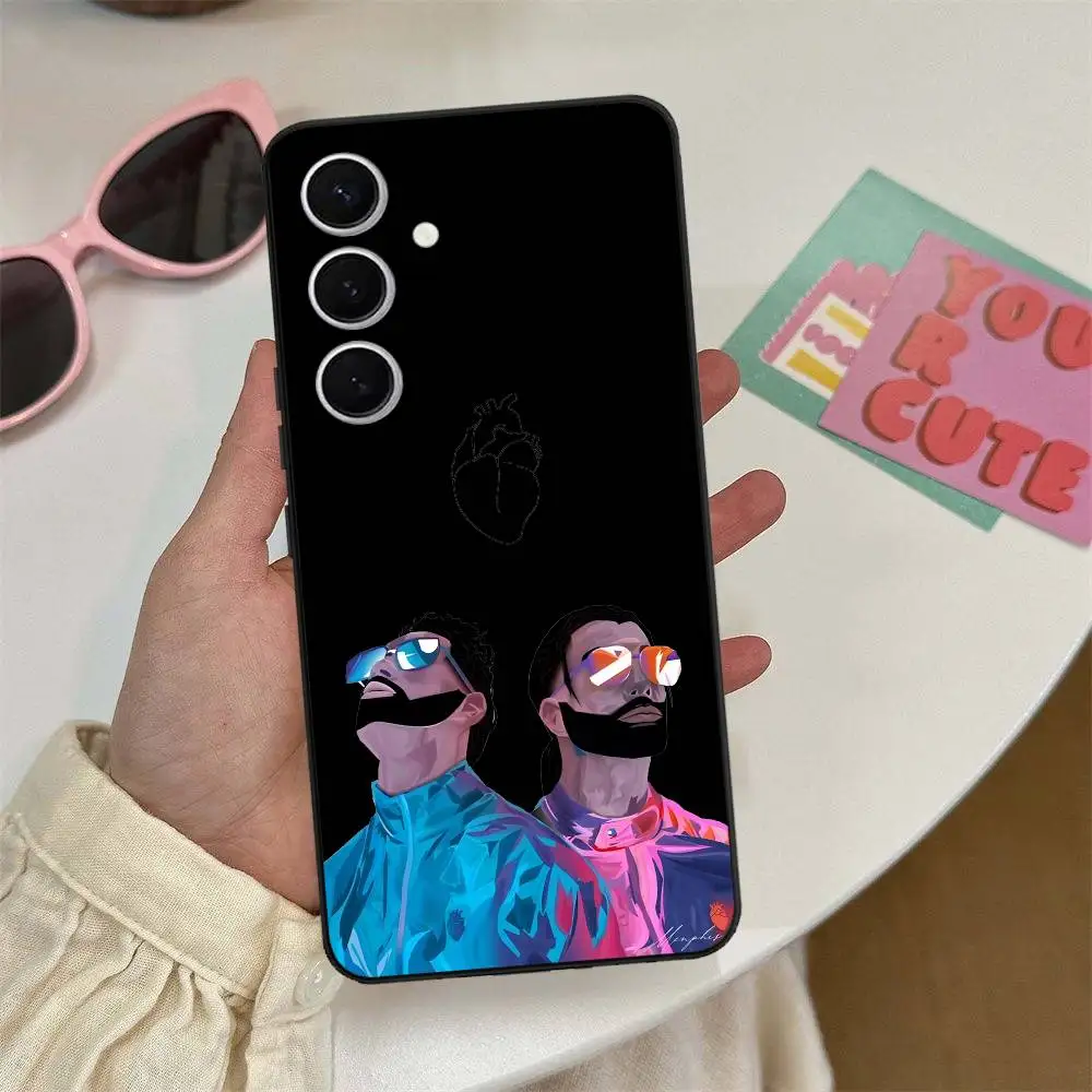 QLF x PNL Pnl Sänger Handyhülle für Samsung S 24 fe 25 Ultra plus 20 lite 21 30 22 23 24 22 Ultra 5G Fundas