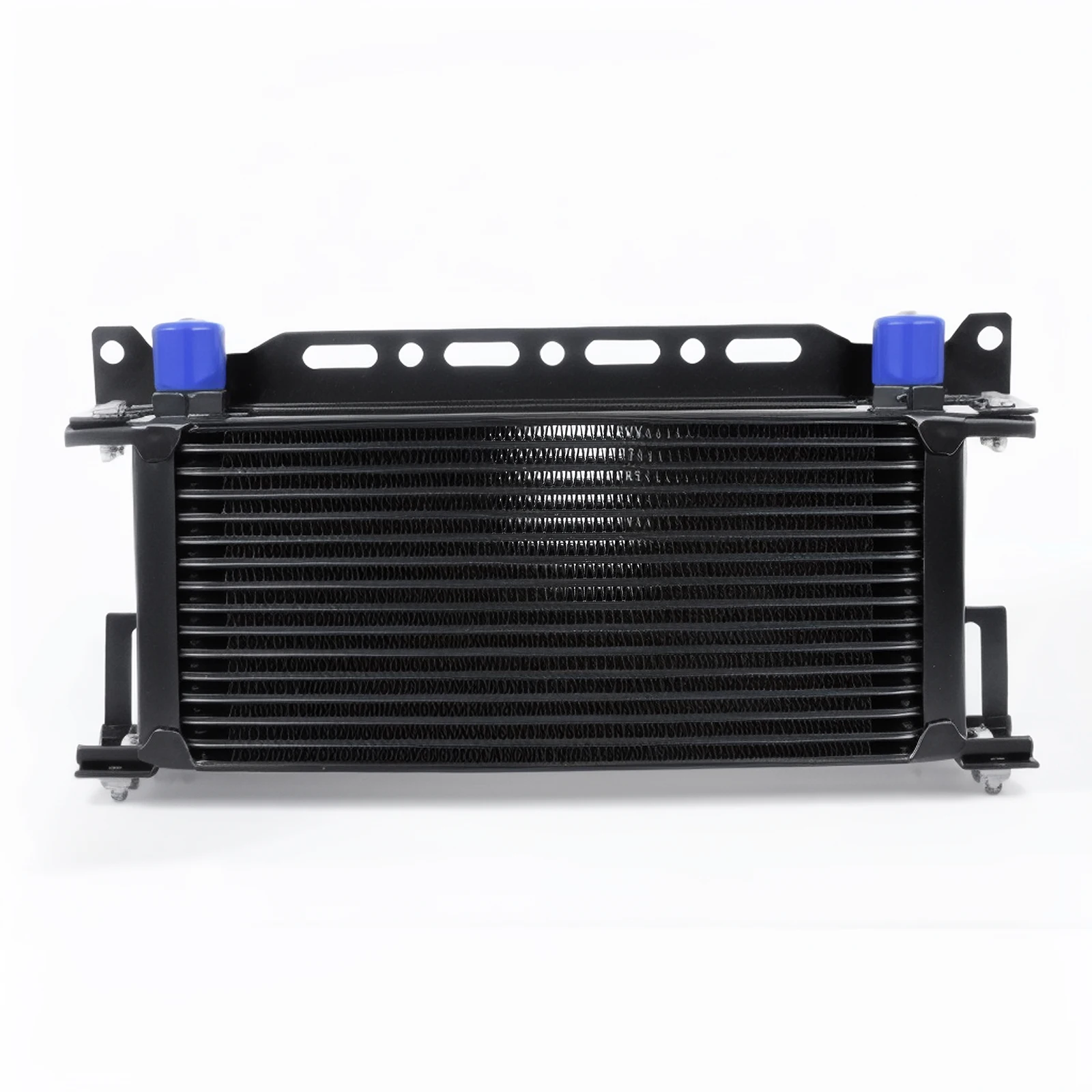 

Universal Oil Cooler 10/13/15/16/19/30 Row 10AN Car Engine Cooling System Transmission Oil Cooler Kit with bracket Black