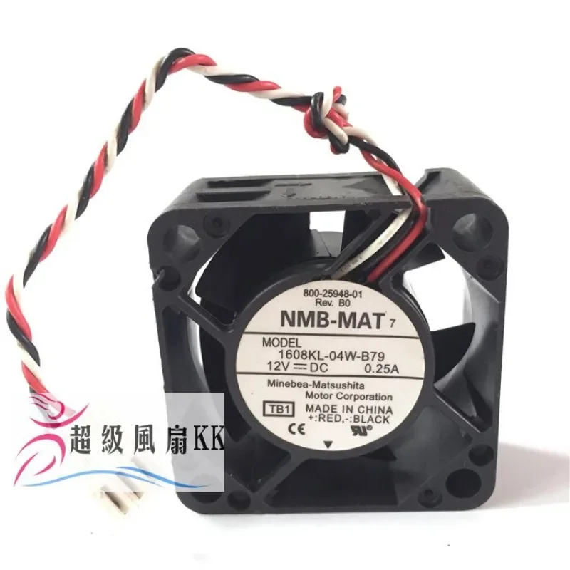 

New Cooler Fan For NMB 1608KL-04W-B79 4020 12v 0.25a Cooling Fan 40*40*20mm