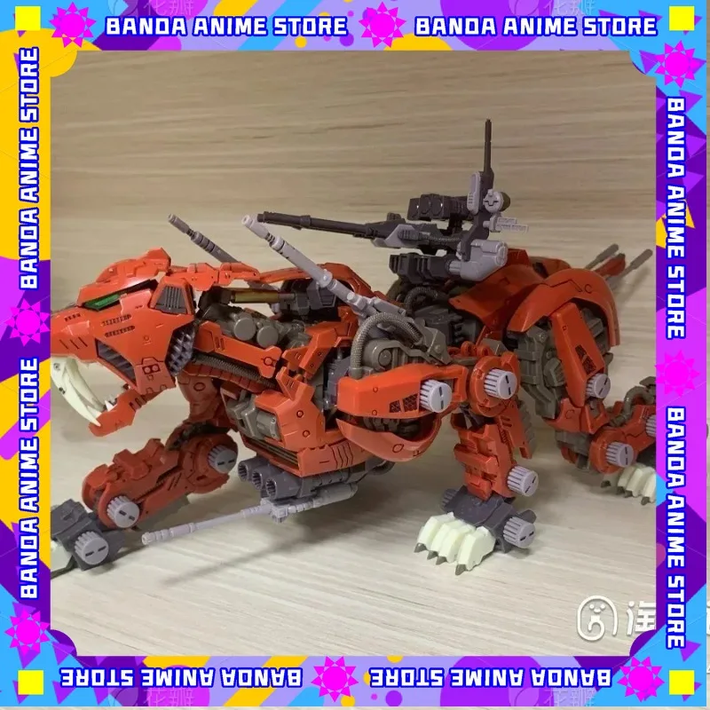 

In Stock BT Model 1/72 ZOIDS Red Saber Tiger Assembled Model Anime Action Figure Toys Assembly Birthday Christmas Gift
