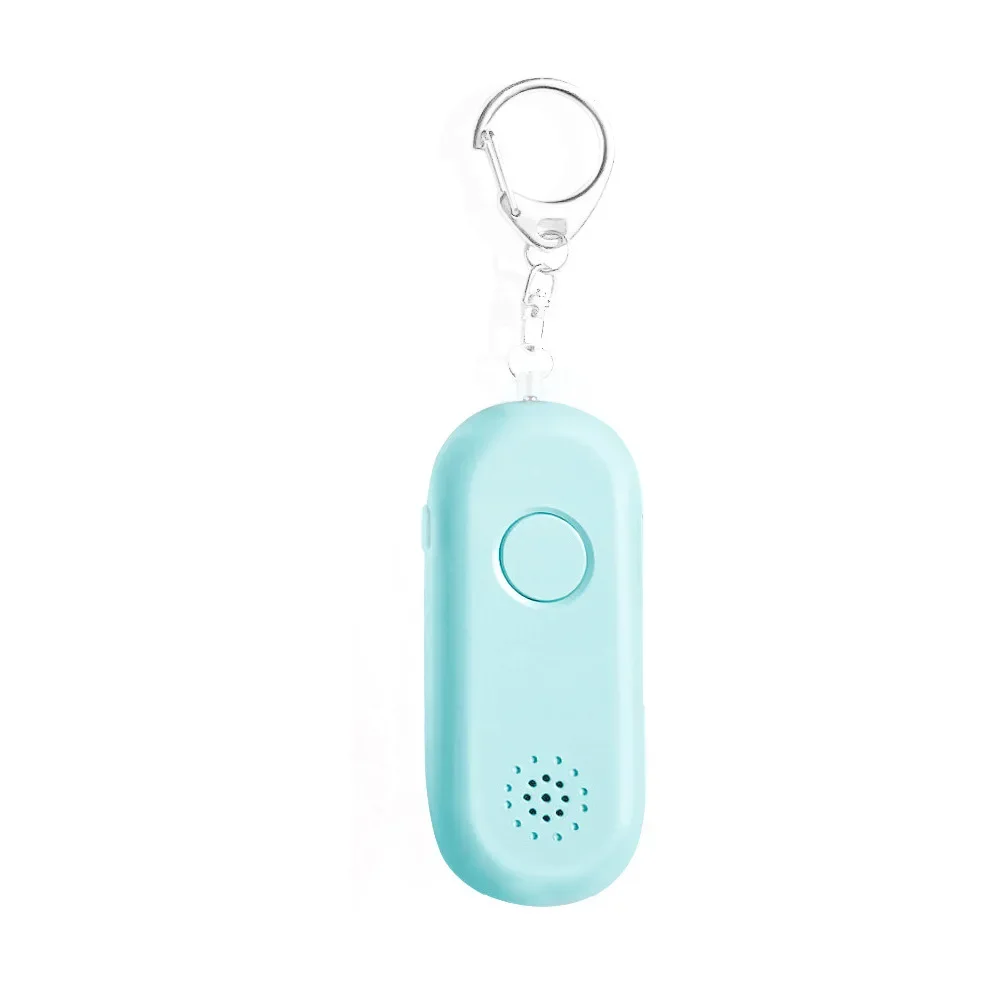Alarma extractora de seguridad Personal, llavero de emergencia de autodefensa, protección para mujeres, anillo de tracción, sirena, carga USB, 120dB