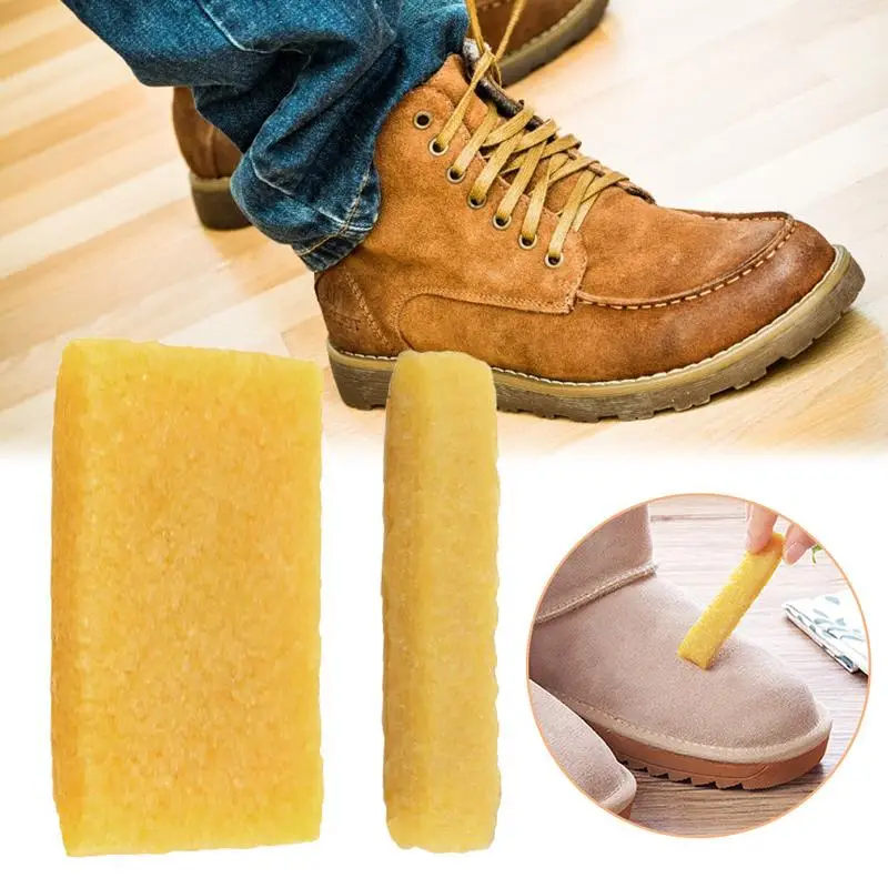 Practical Natural Shoe Eraser Rubber Block Suede Shoes Cleaning Care Decontamination Shining Wiping Easy To Carry Clean Tool