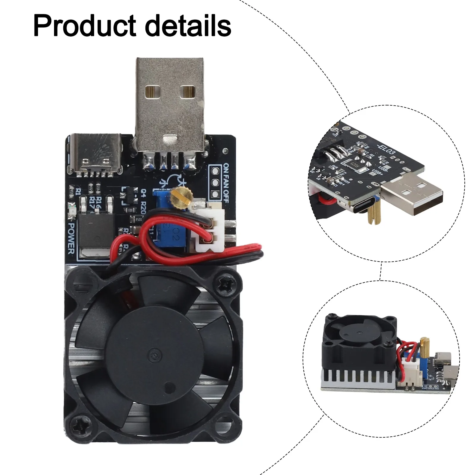 Battery Discharge Device Constant Current Tester Intelligent Fan Regulation Power Aging For Power Supply Evaluation