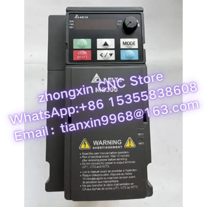 New original VFD5A5MS43ANSAA DELTA VFD Standard Compact Drive MS300 Series 2.2kw 3HP 3 phase AC 380V-480VAC 0-599HZ