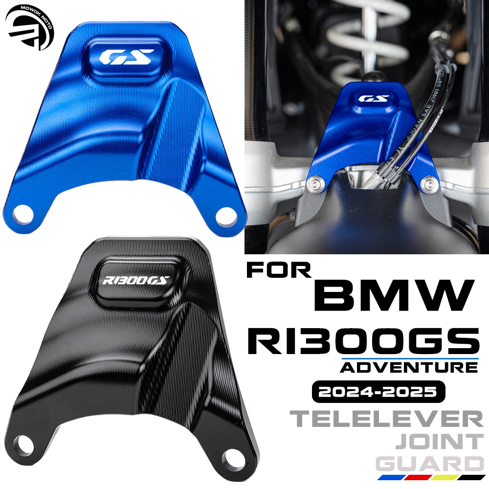 Para bmw r1300gs r 1300 gs r 1300gs aventura adv 2024 2025 acessórios da motocicleta cnc alumínio telelever proteção conjunta guarda
