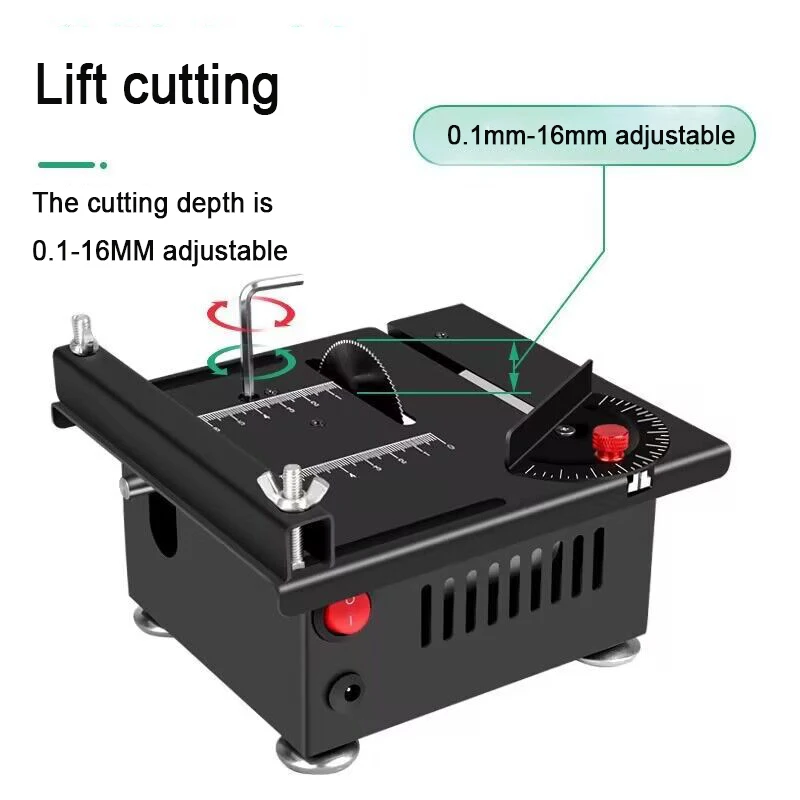

Настольная пила, Домашняя мини-скользящая Настольная пила, модель для раздвижной резки