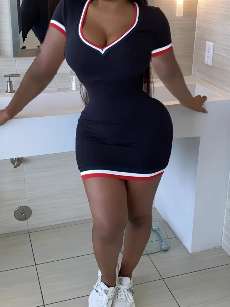 XL-5XL Одежда больших размеров Платья Женские халаты Лето Осень С коротким рукавом Уличный стиль Повседневное 3XL 4XL Платье большого размера большого размера