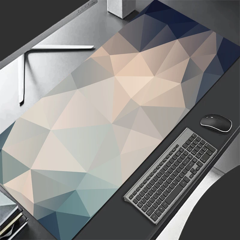 Black And White Gamer Mouse Pad Gaming Mousepad Speed Desk Mat Laptop Gaming Mats XL Office Computer Accessories Long Table Pads