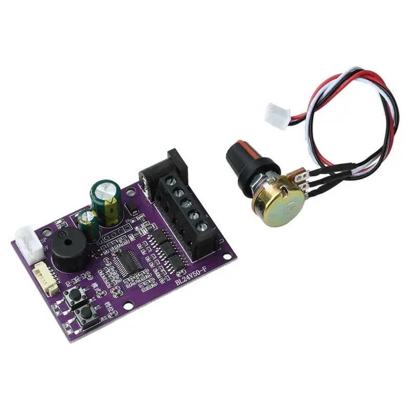 ABWR-DC 12-24V 50W Fan Motor Driver Board Brushless FOC Silent Operation Fan Motor Driver For Ceiling/For Floor Fan Motors