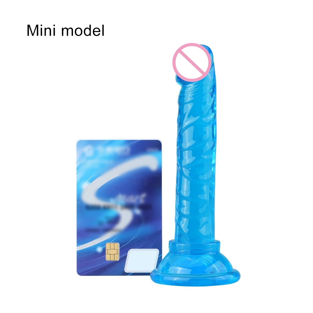 Realistische Dildo Anal Masturbator Seksspeeltjes Voor Koppels Crystal Jelly Dildo Zuignap Penis Thuring Dildo Phalos Voor Vrouwen Hot