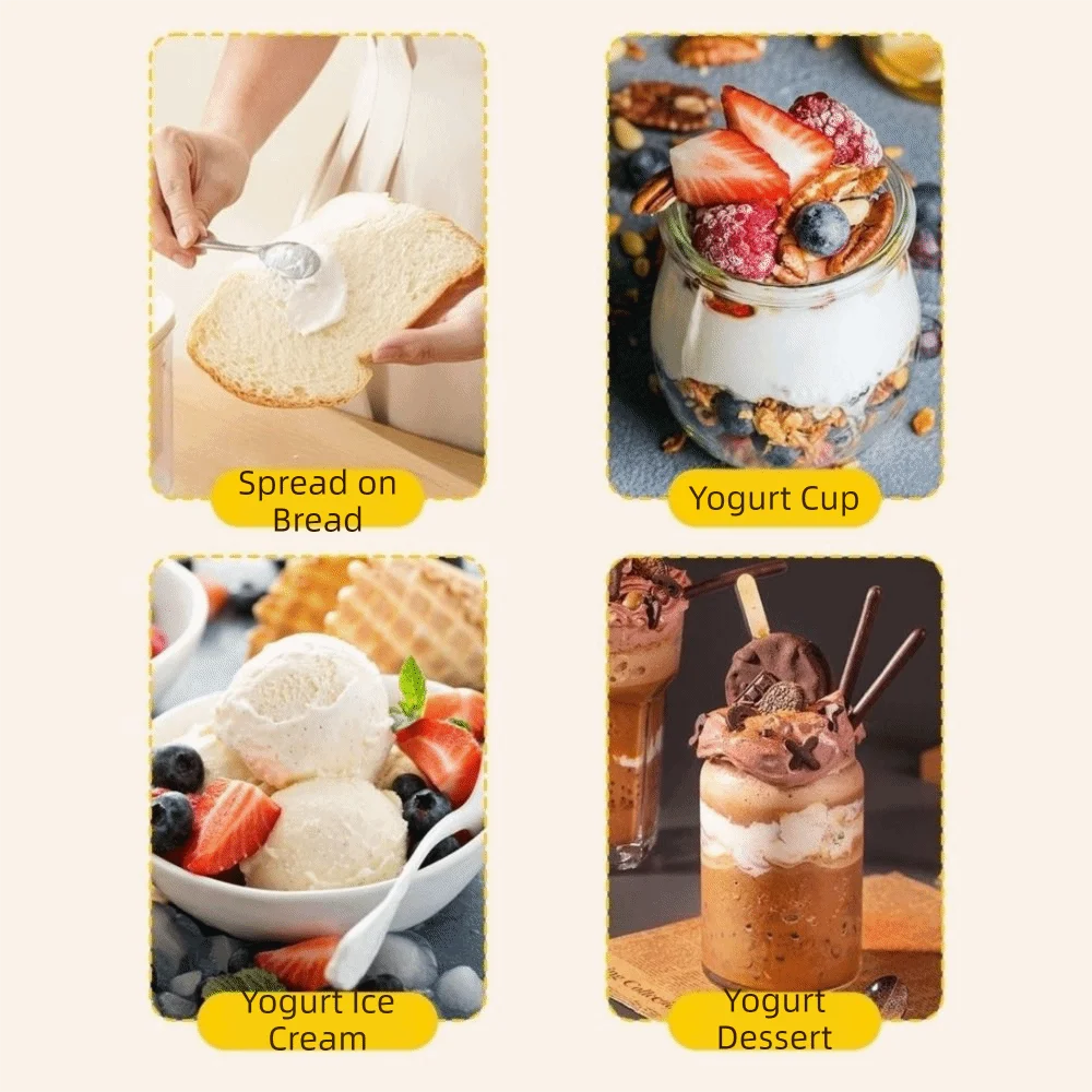 Food Grade Greek Yogurt Strainer Fine Mesh Homemade Cheese Yogurt Maker with Lid Large Capacity Whey Separator Kitchen Tool
