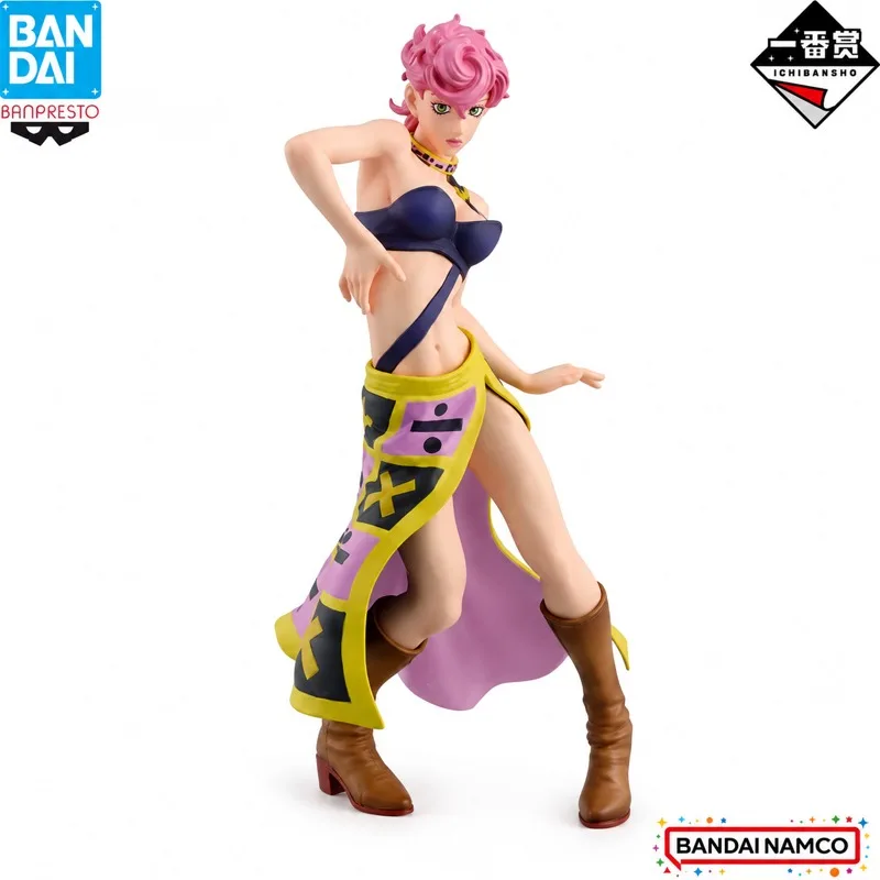 

In Stock Bandai Original Ichiban Kuji Jojo S Bizarre Adventure Trish Una Action Figure Model Doll Brand New Boxed Anime