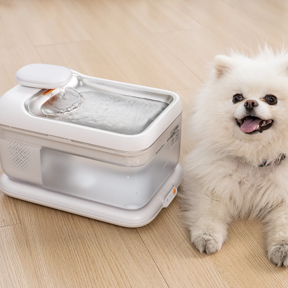

Wholesale Custom Logo Heated Wireless Automatic Dispenser Cat Pet Water Fountain