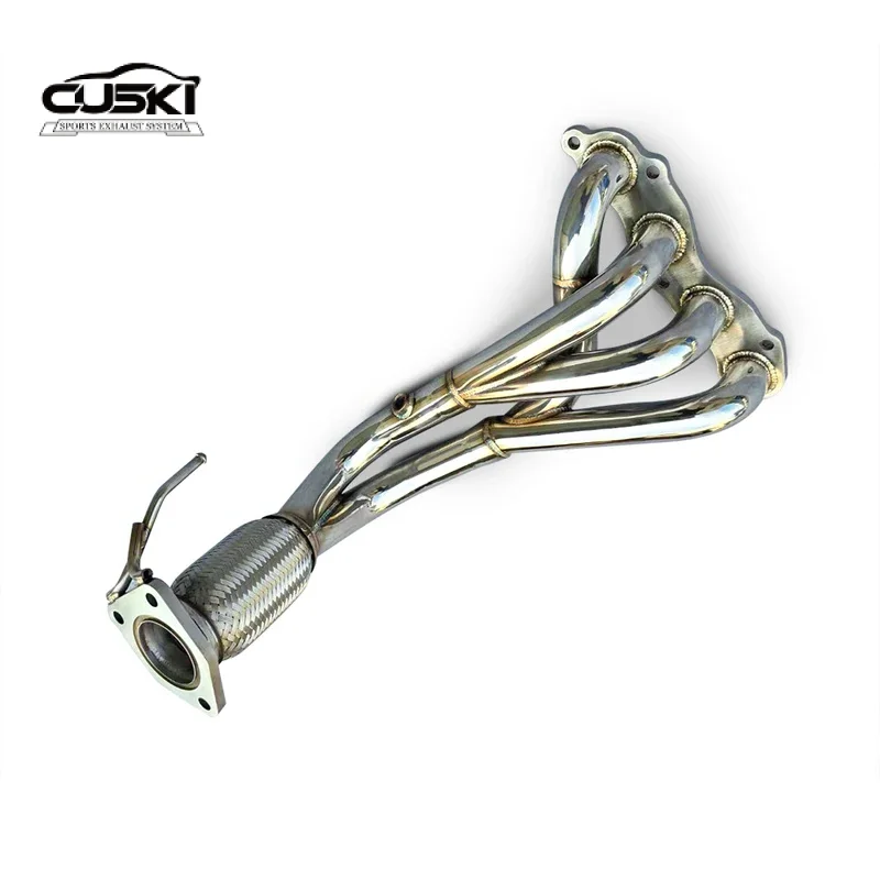 Stainless Steel Automotive Exhaust Parts fit Honda Accord 2.4 2003-2007 Factory Exhaust Manifold Header Exhaust Modification