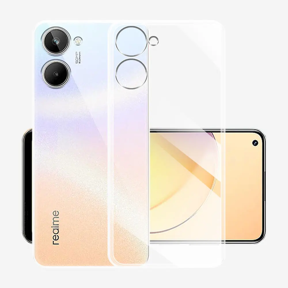 For Realme 10 4G Case Ultra Thin Silicone Soft TPU Clear Back Case Cover For Realme10 4G Coque Bumper For OPPO Realme 10 Fundas