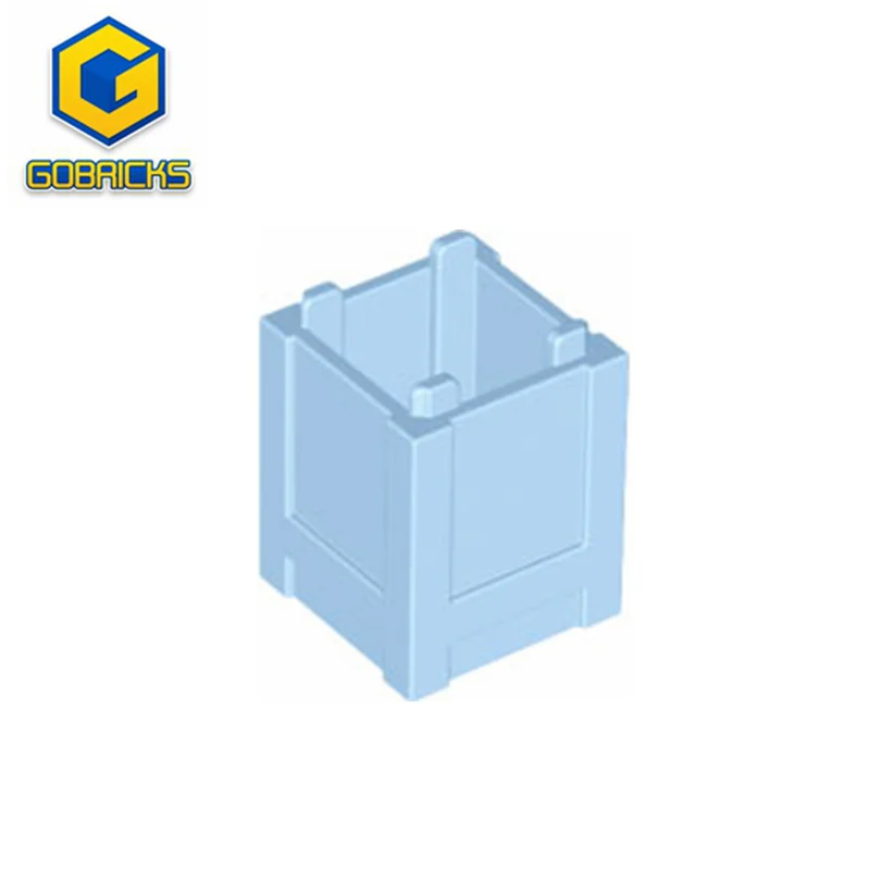 Gobricks-GDS-M283 PlContainer, Caja 2x2x2 compatible con lego 61780, juguetes, ensamblaje, bloques de construcción, técnico