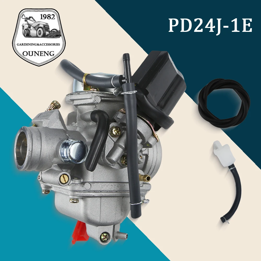PD24J-1E 24 мм карбюратор для мотоцикла Honda GY6 125cc 150cc скутер BAJAJ ATV 4-тактный картинг аксессуары для мотоциклов