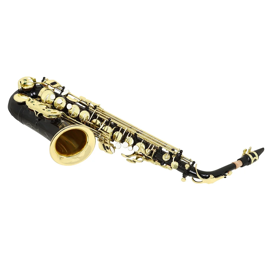 SLADE ألتو ساكسفون EB الذهب الأسود مفتاح التحكم أداة عزف موسيقى النحاس للعب ممارسة أداة الساكس مع أجزاء الملحقات