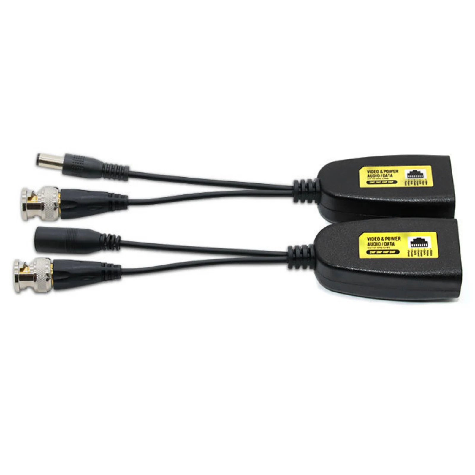 1 زوج 5MP HD موصلات الفيديو BNC إلى RJ45 تحويل الملتوية زوج إيثرنت الارسال دعم ل AHD CVI TVI CVBS CCTV