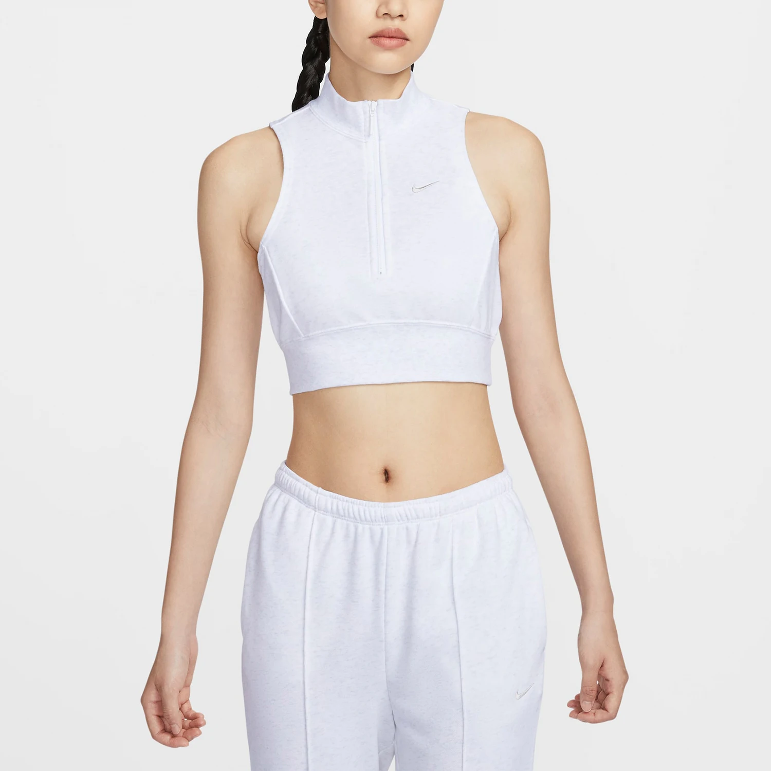 

Nike genuine 2024 New Women's Short Crop Sleeveless Sports Vest FV7492-051