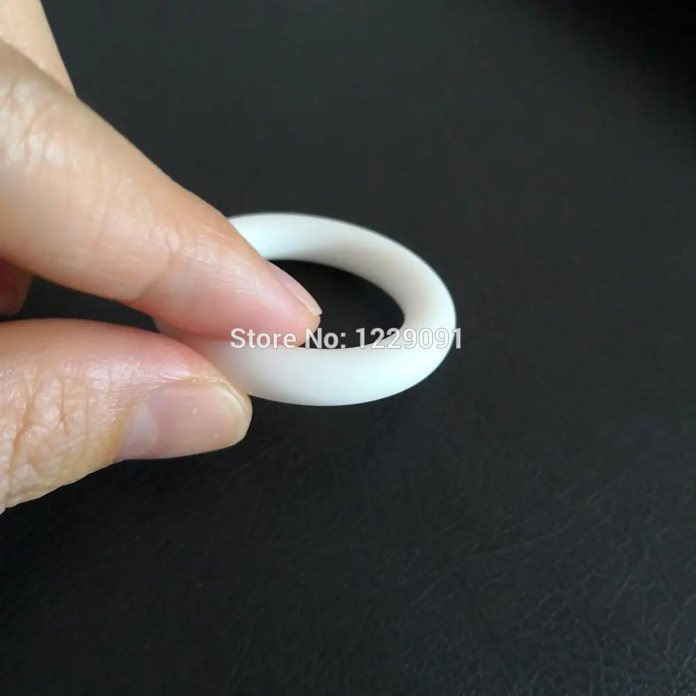 White PTFE  gasket washer seal o ring 1000 pcs High precision accept customize