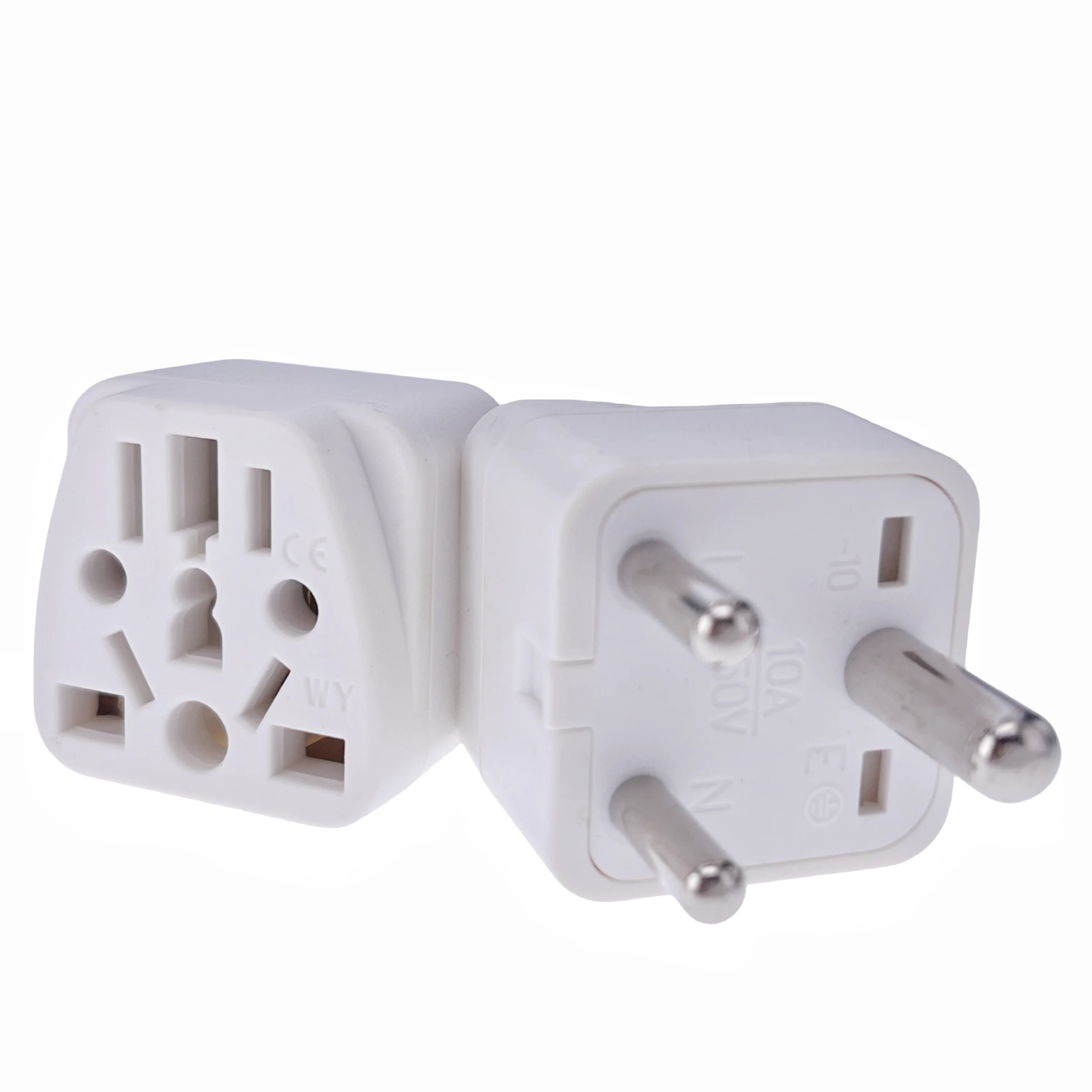 Small South Africa Plug Type D Adapter India 3 pins Conversion Power Plug Adapter Travel Convert China AUS charge